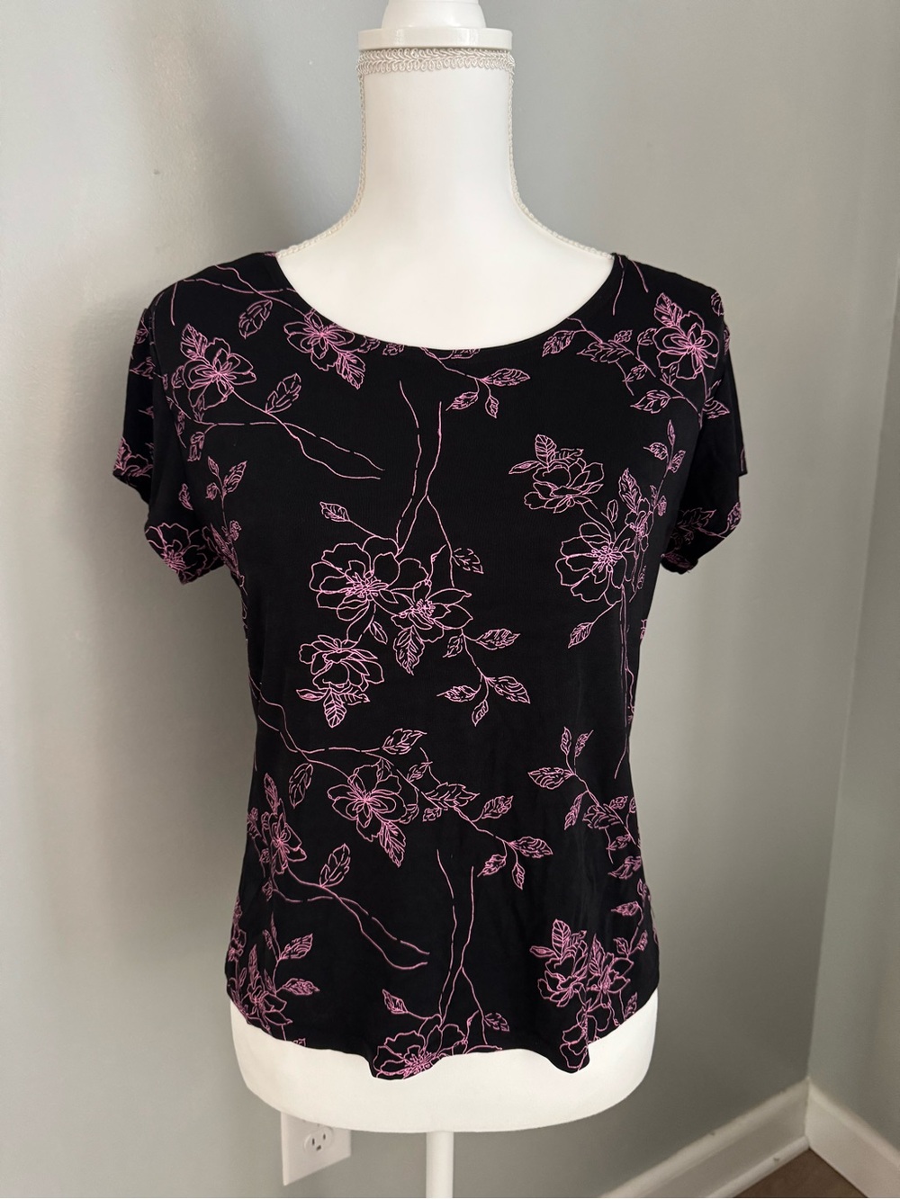 Floral 90s top